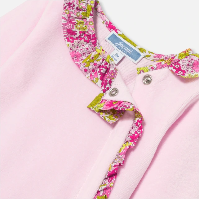 Liberty 飾邊天鵝絨兔裝