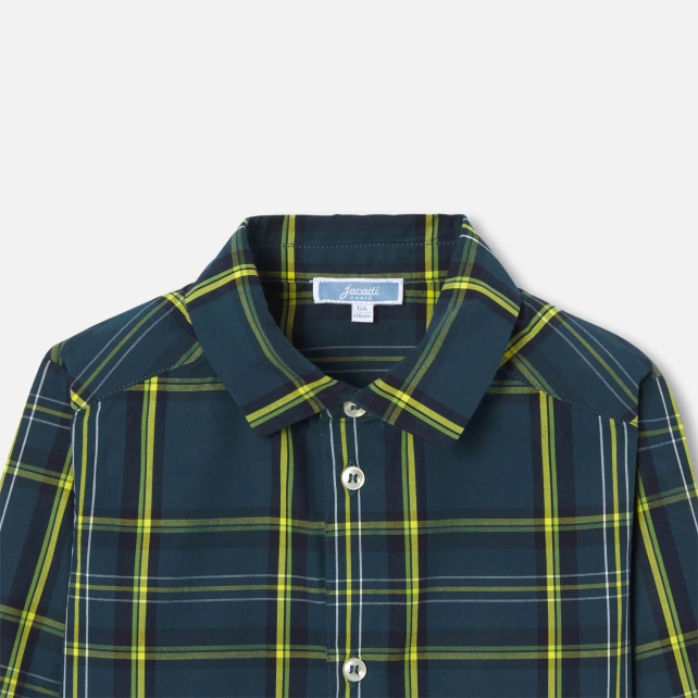 蘇格蘭格紋襯衫