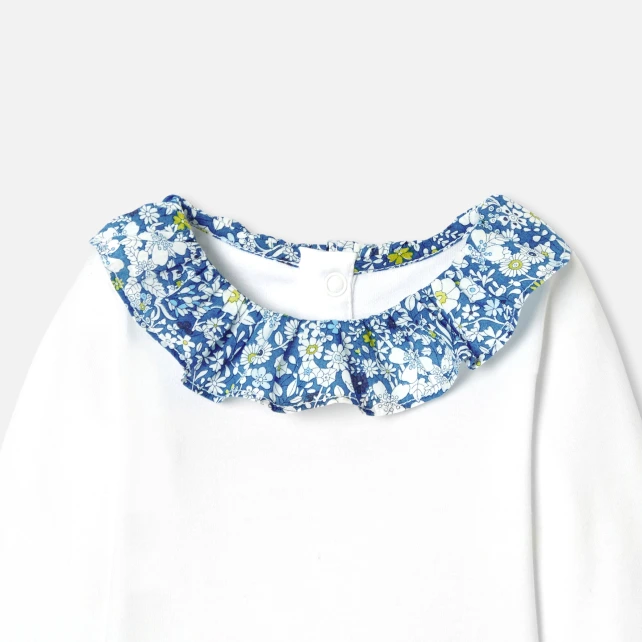 Liberty領片連身衣