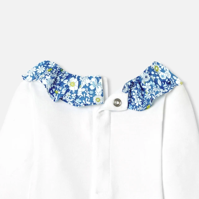 Liberty領片連身衣