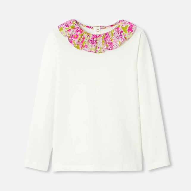 Liberty領長袖T恤