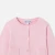 粉色開襟毛衣