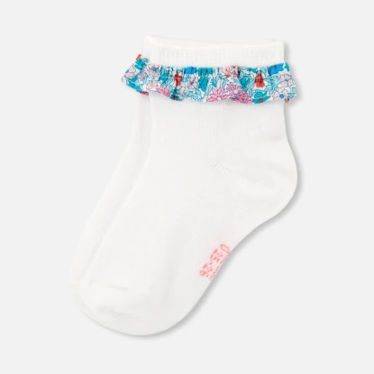 Liberty荷葉邊短襪