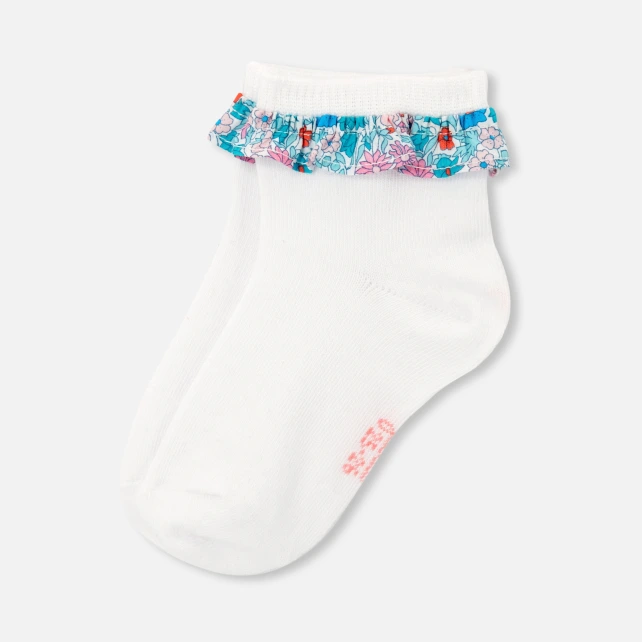 Liberty荷葉邊短襪
