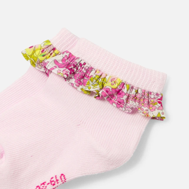 Liberty荷葉邊短襪