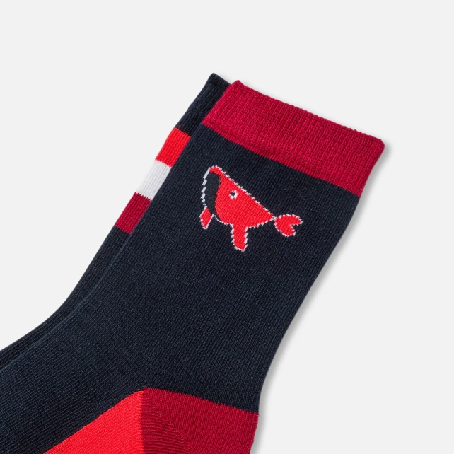 鯨魚圖案短襪組