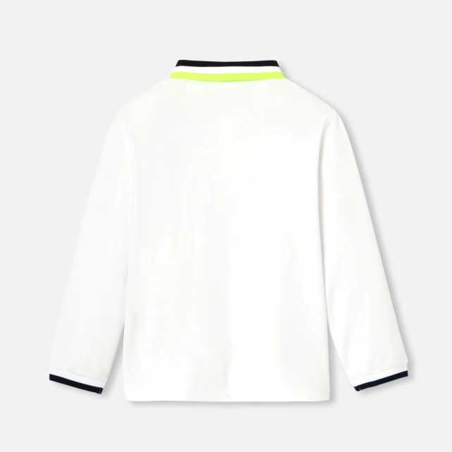 長袖JP標誌 Polo 衫