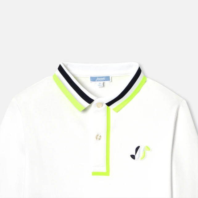 長袖JP標誌 Polo 衫