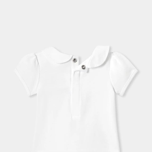 嬰兒泡泡袖連身衣