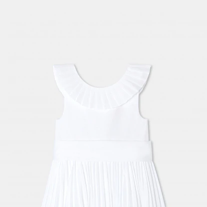 女童經典百褶禮服洋裝