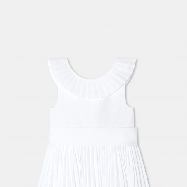 女童經典百褶禮服洋裝