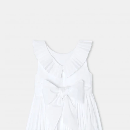 女童經典百褶禮服洋裝