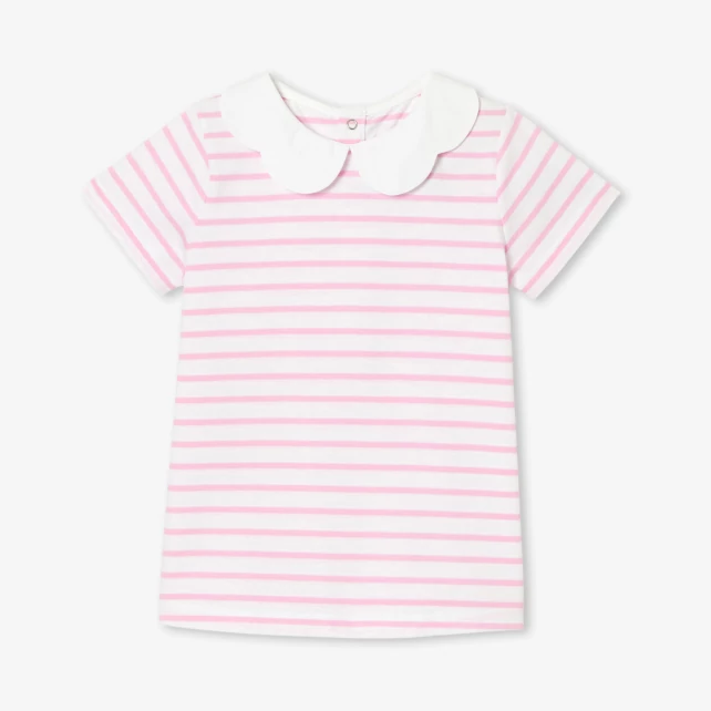女童條紋Polo衫