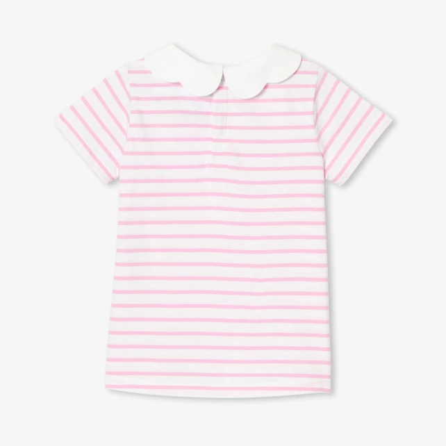 女童條紋Polo衫