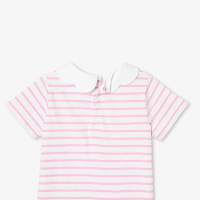 女童條紋Polo衫