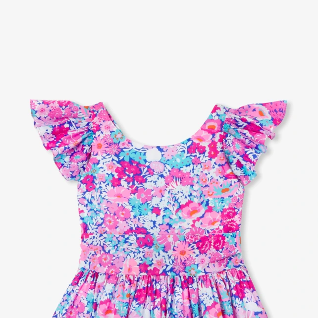 女童Liberty荷葉肩帶洋裝