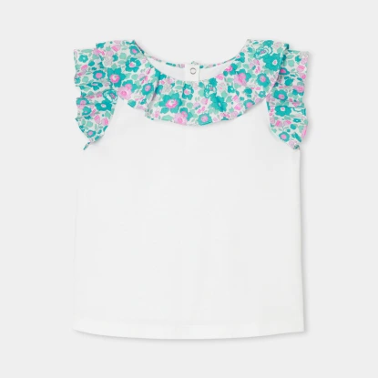 女童Liberty領片T恤