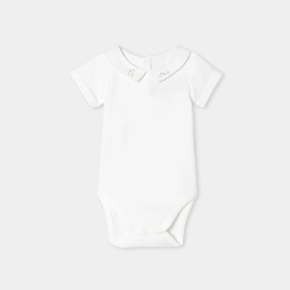 嬰兒短袖連身衣