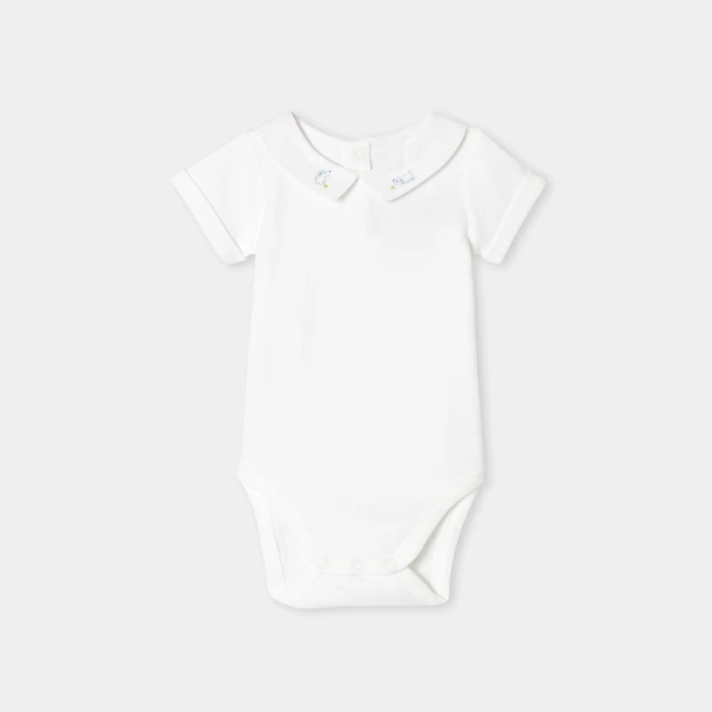 嬰兒短袖連身衣