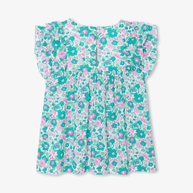 女童Liberty印花上衣