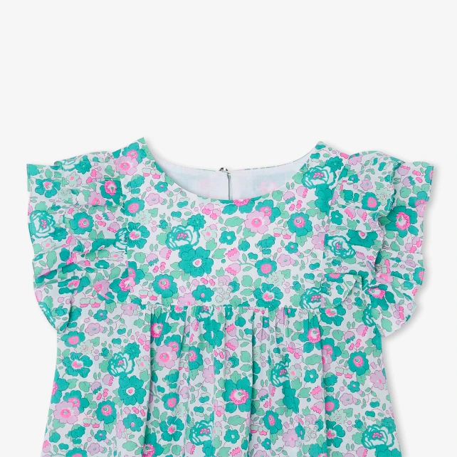 女童Liberty印花上衣