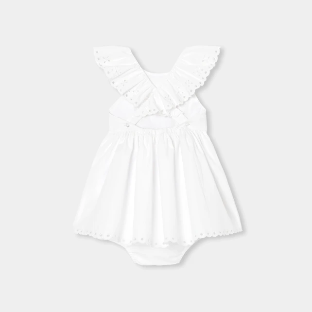 女寶寶典雅澎袖禮服洋裝