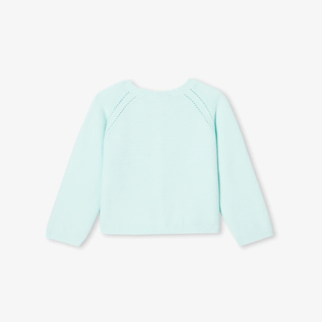 女寶寶開襟線衫