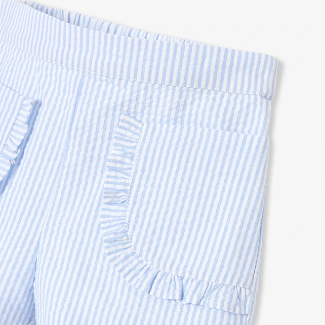 女寶寶泡泡紗短褲