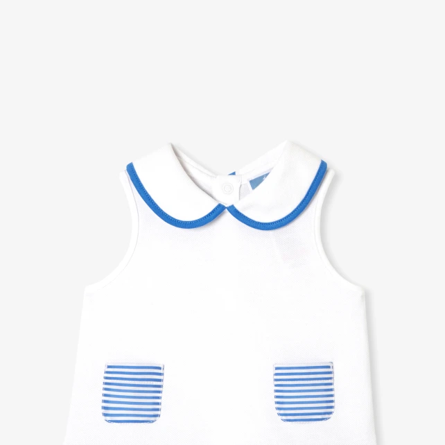 女寶寶學院風無袖洋裝