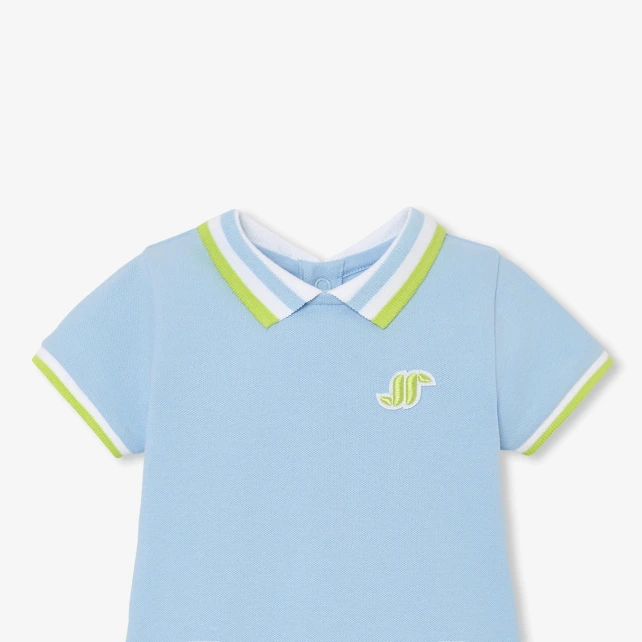 嬰兒Polo款連身褲