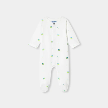 嬰兒互扣式兔裝