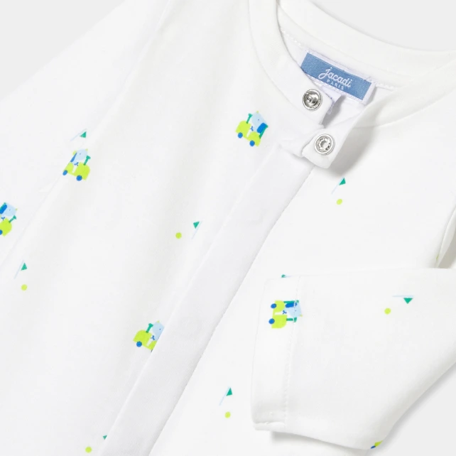 嬰兒互扣式兔裝