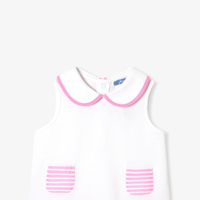 女寶寶學院風無袖洋裝