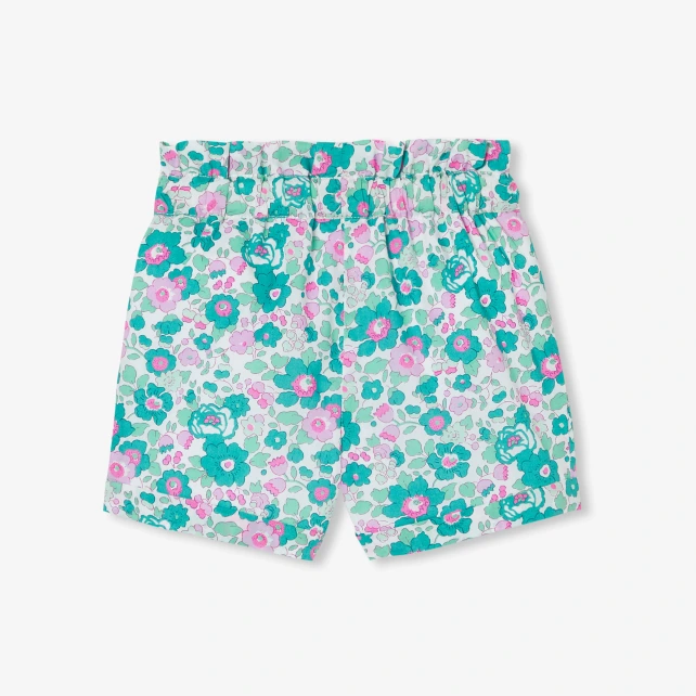 女寶寶Liberty印花短褲