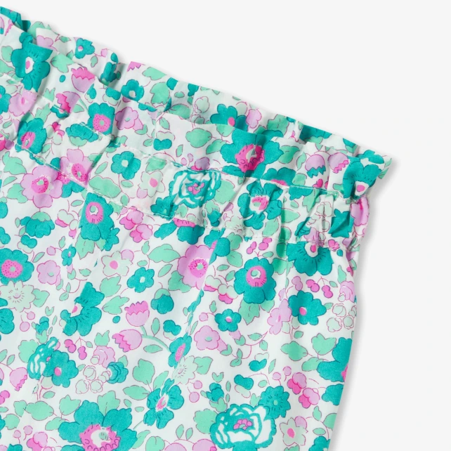 女寶寶Liberty印花短褲