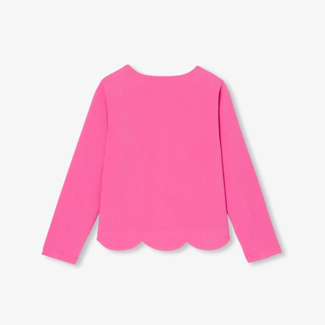 女童刷毛針織外套