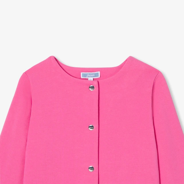 女童刷毛針織外套