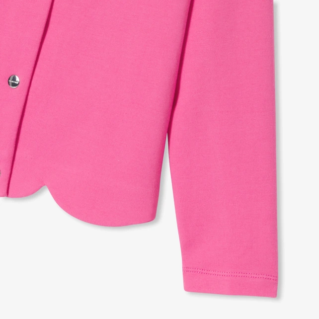 女童刷毛針織外套