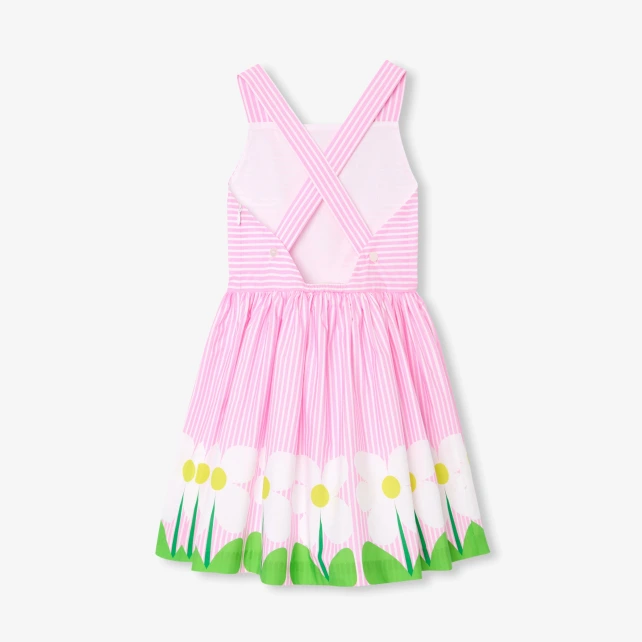 女童後背交叉背心裙