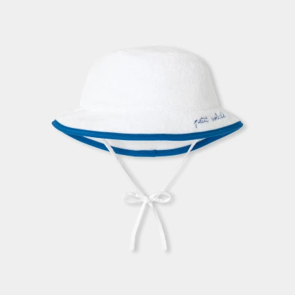 嬰兒毛巾布漁夫帽