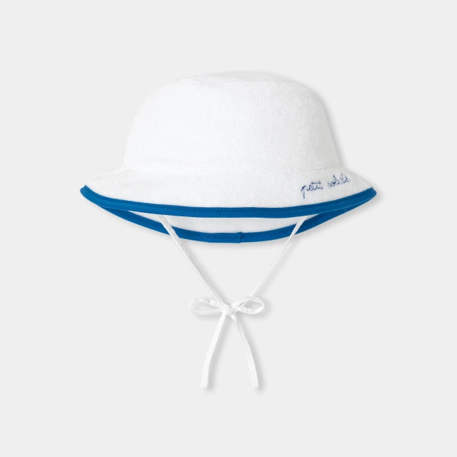 嬰兒毛巾布漁夫帽