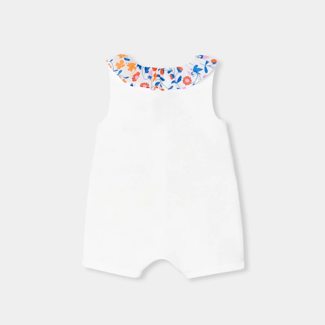 嬰兒Liberty領片連身裝