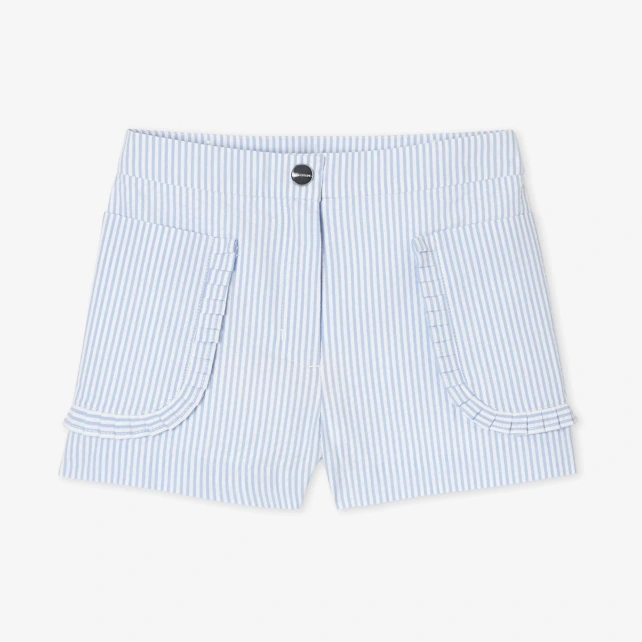 女童泡泡紗短褲