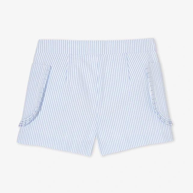 女童泡泡紗短褲