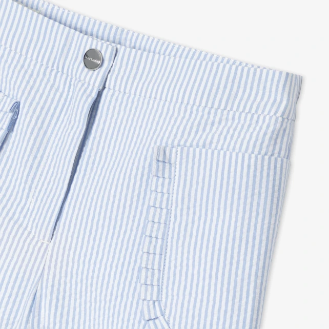 女童泡泡紗短褲