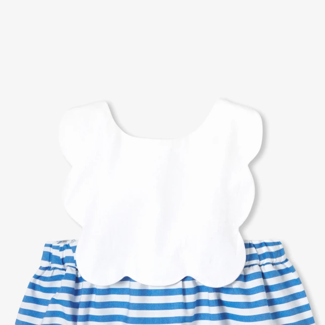 嬰兒水手風條紋連身裝