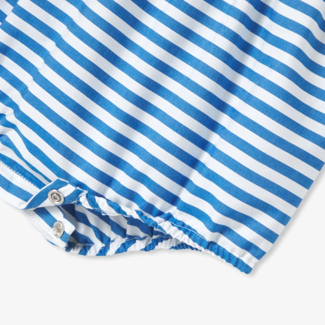 嬰兒水手風條紋連身裝