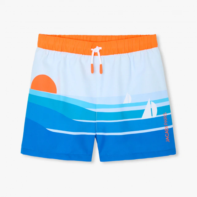 男童海洋風泳褲