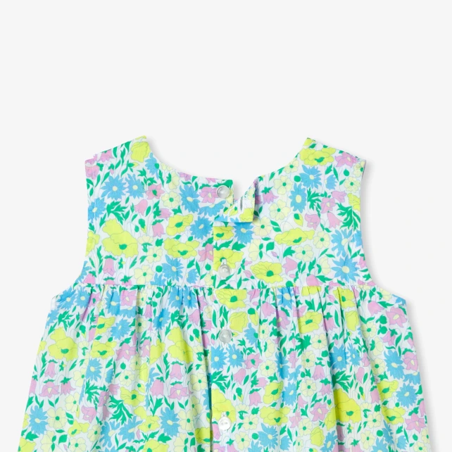 女寶寶Liberty印花平織上衣