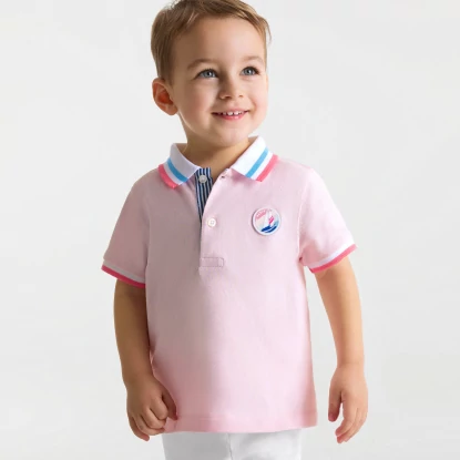男寶寶短袖 Polo 衫
